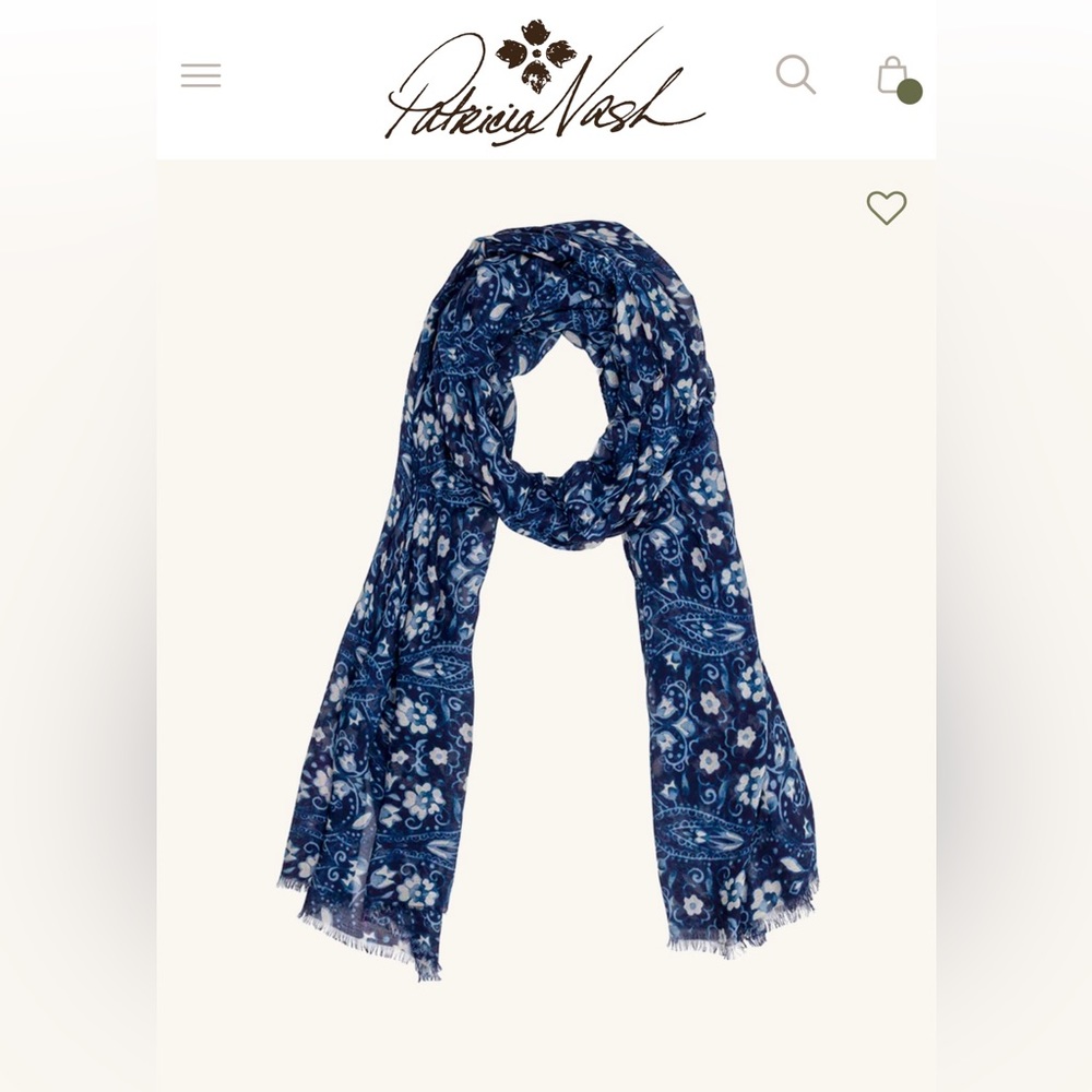 NWT Patricia Nash Italian scarf